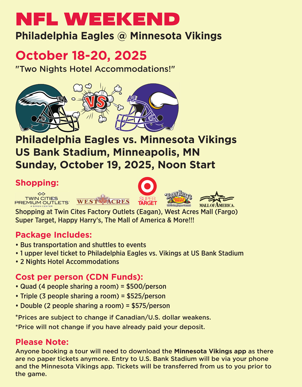 Eagles info